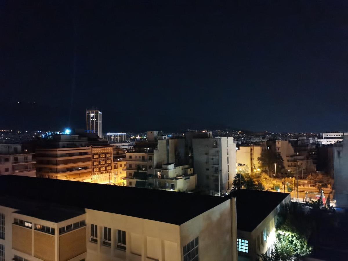 Penthouse Spacious W Super Wifi & Terrace, 2 Min From Metro Athens Exterior photo